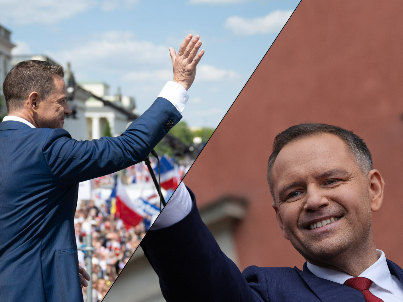 Dwa wielkie marsze w Warszawie. Lawina komentarzy w sieci