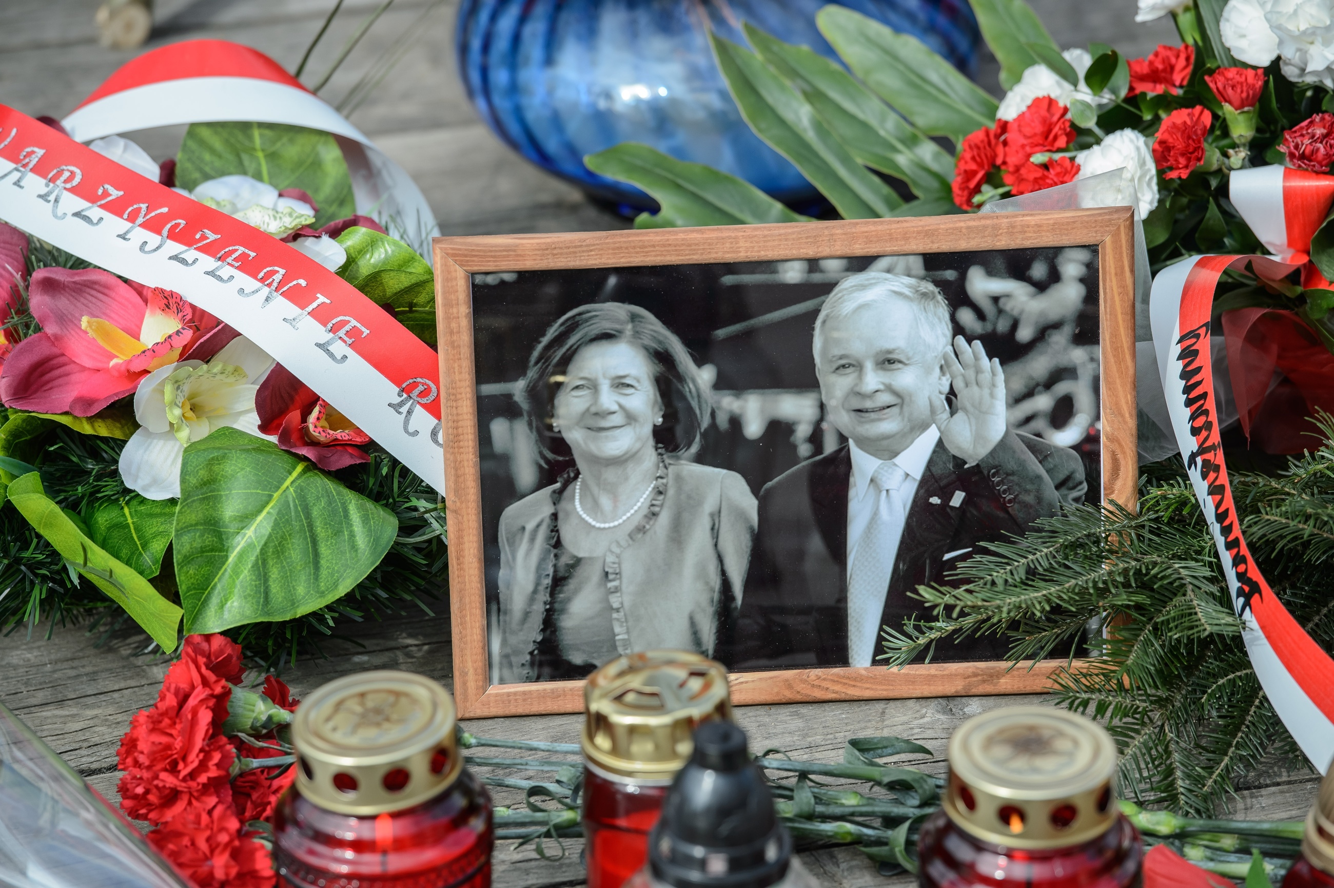 Lech i Maria Kaczyńscy