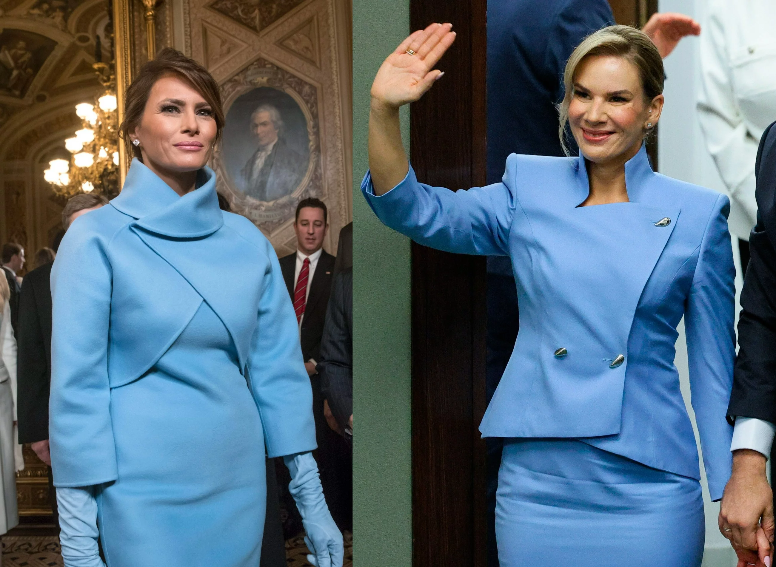 Melania Trump / Marta Nawrocka