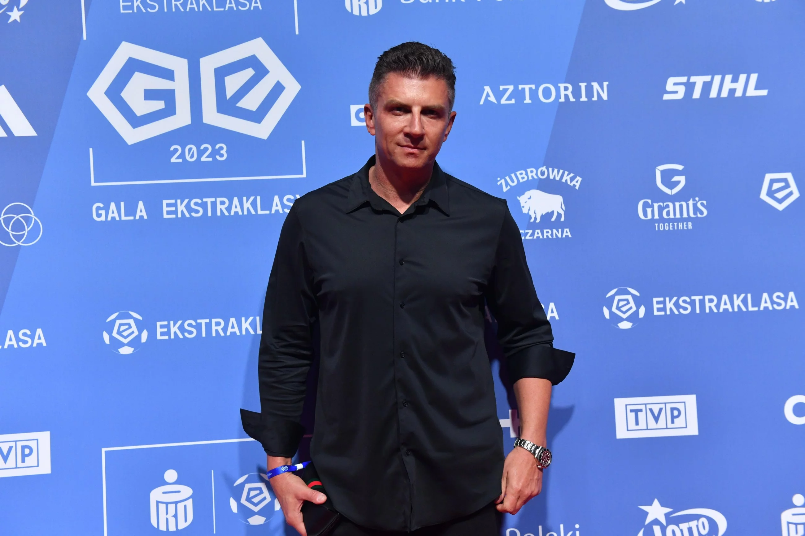 Dziennikarz sportowy Mateusz Borek