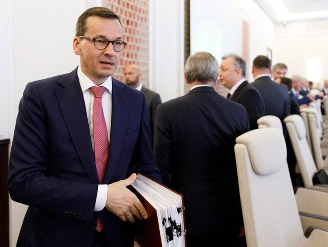 Morawiecki Chcemy Zamknąć Proces Legislacyjny Dot 14 Emerytury Do Końca I Kw 8330