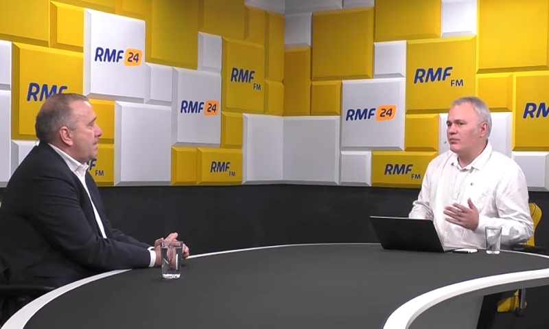 Grzegorz Schetyna i Robert Mazurek