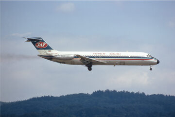 McDonnell Douglas DC-9 linii lotniczych JAT - Podobna maszyna uległa katastrofie.