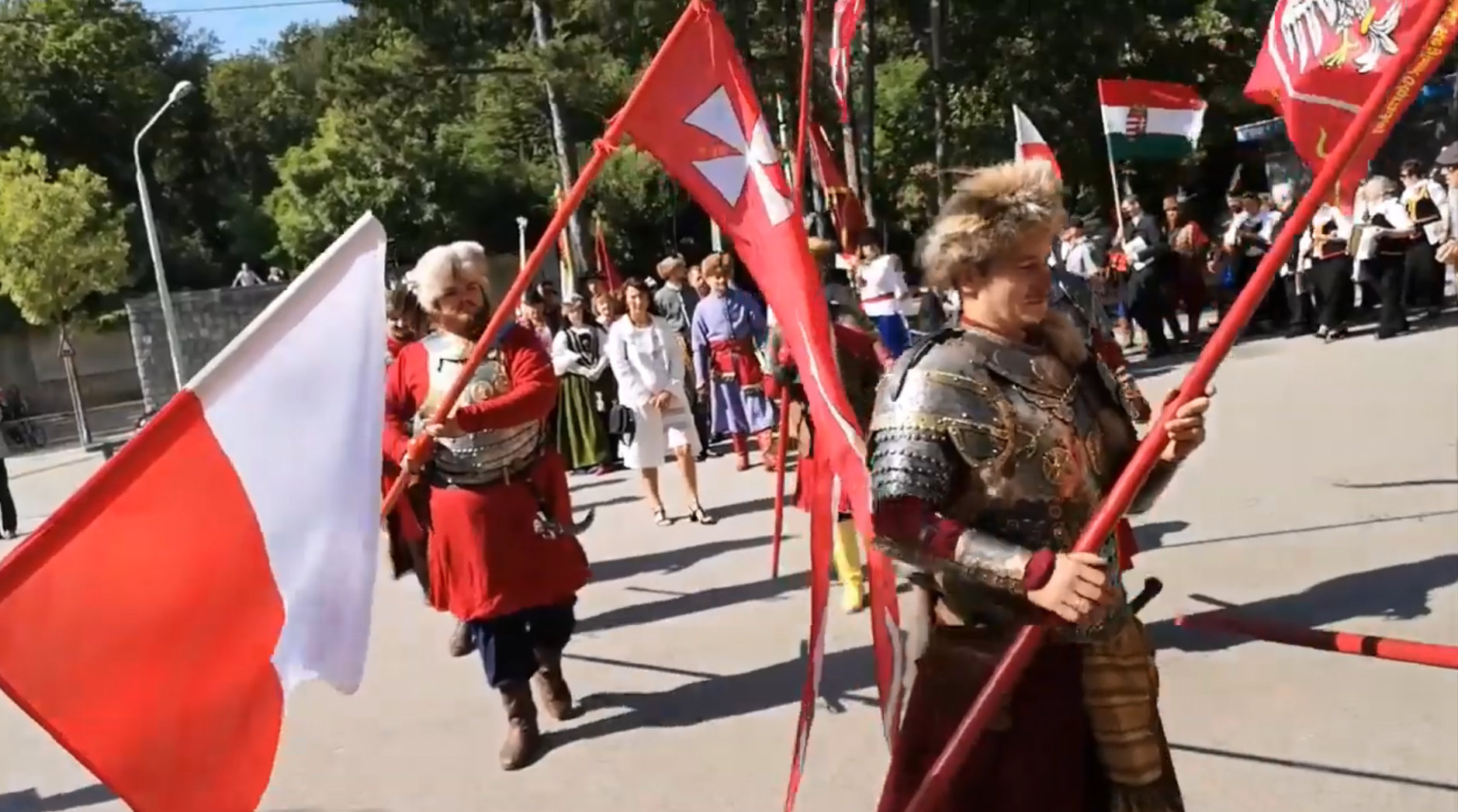 Do niecodziennej sytuacji doszło podczas uroczystości związane z 336. rocznicą zwycięstwa nad wielką armią Imperium Osmańskiego.