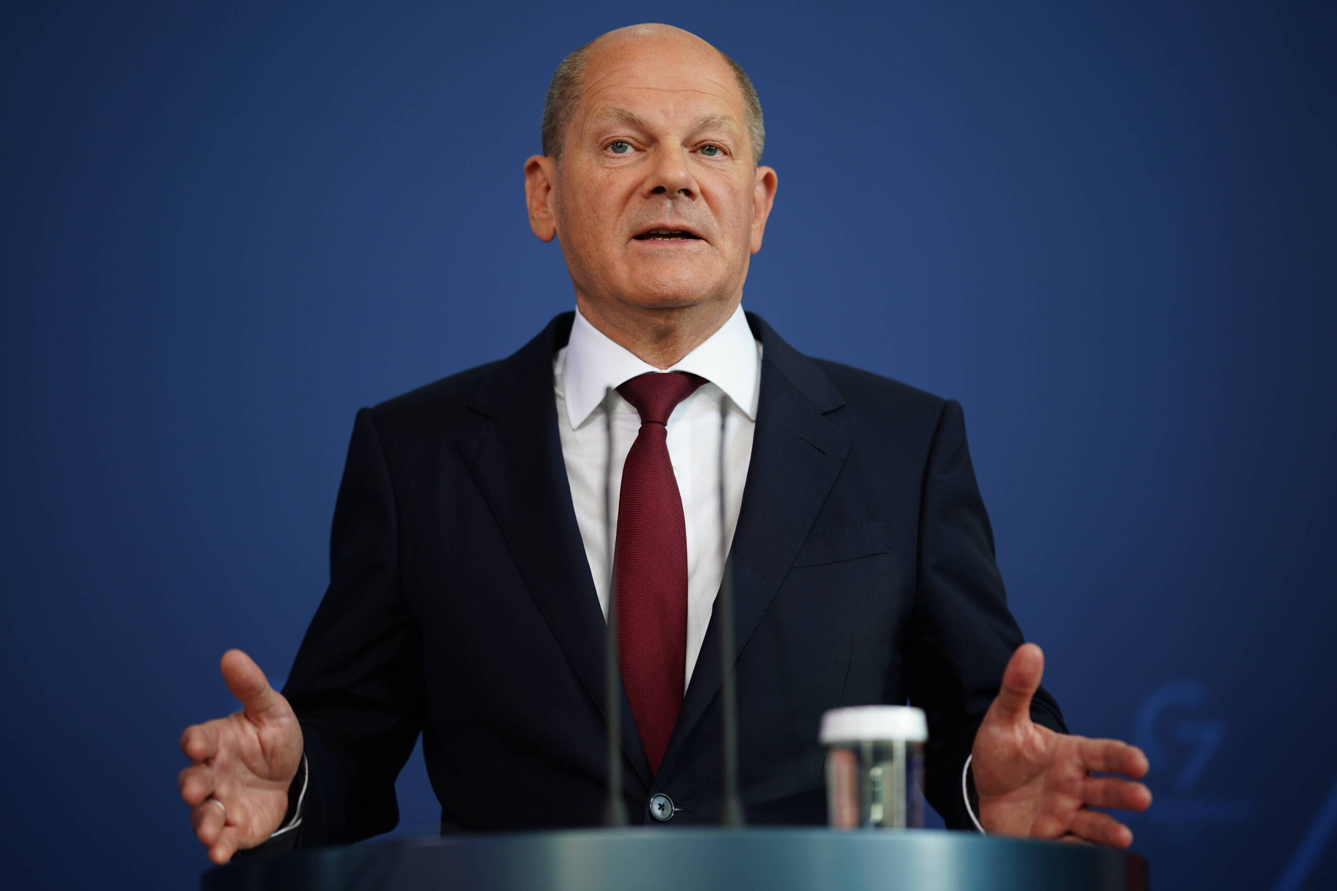 Kanclerz Niemiec Olaf Scholz