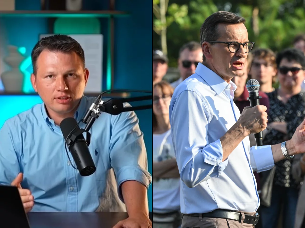 Sławomir Mentzen, Mateusz Morawiecki