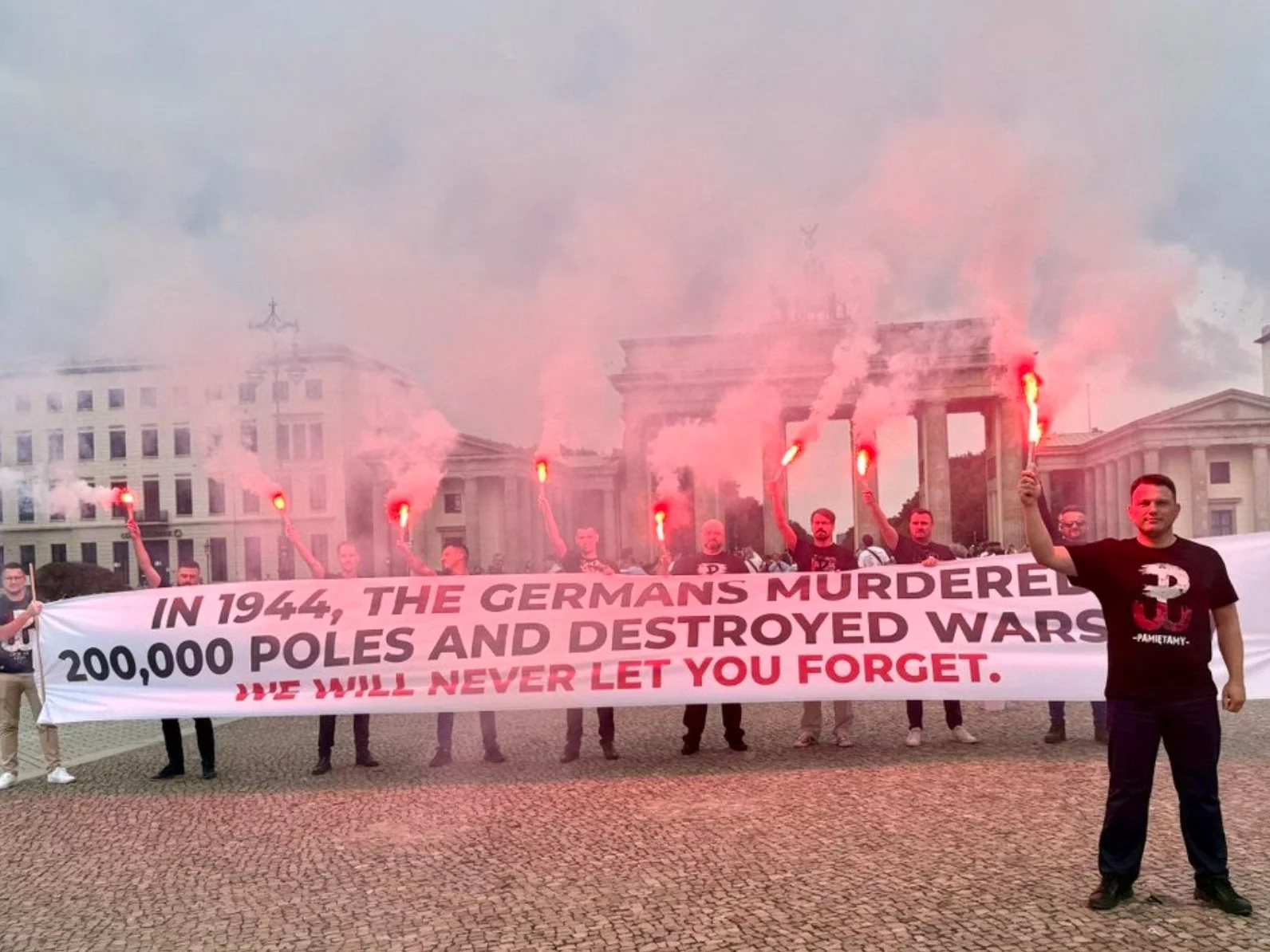 Akcja Mentzena w Berlinie. Niemiecka policja prowadzi dochodzenie