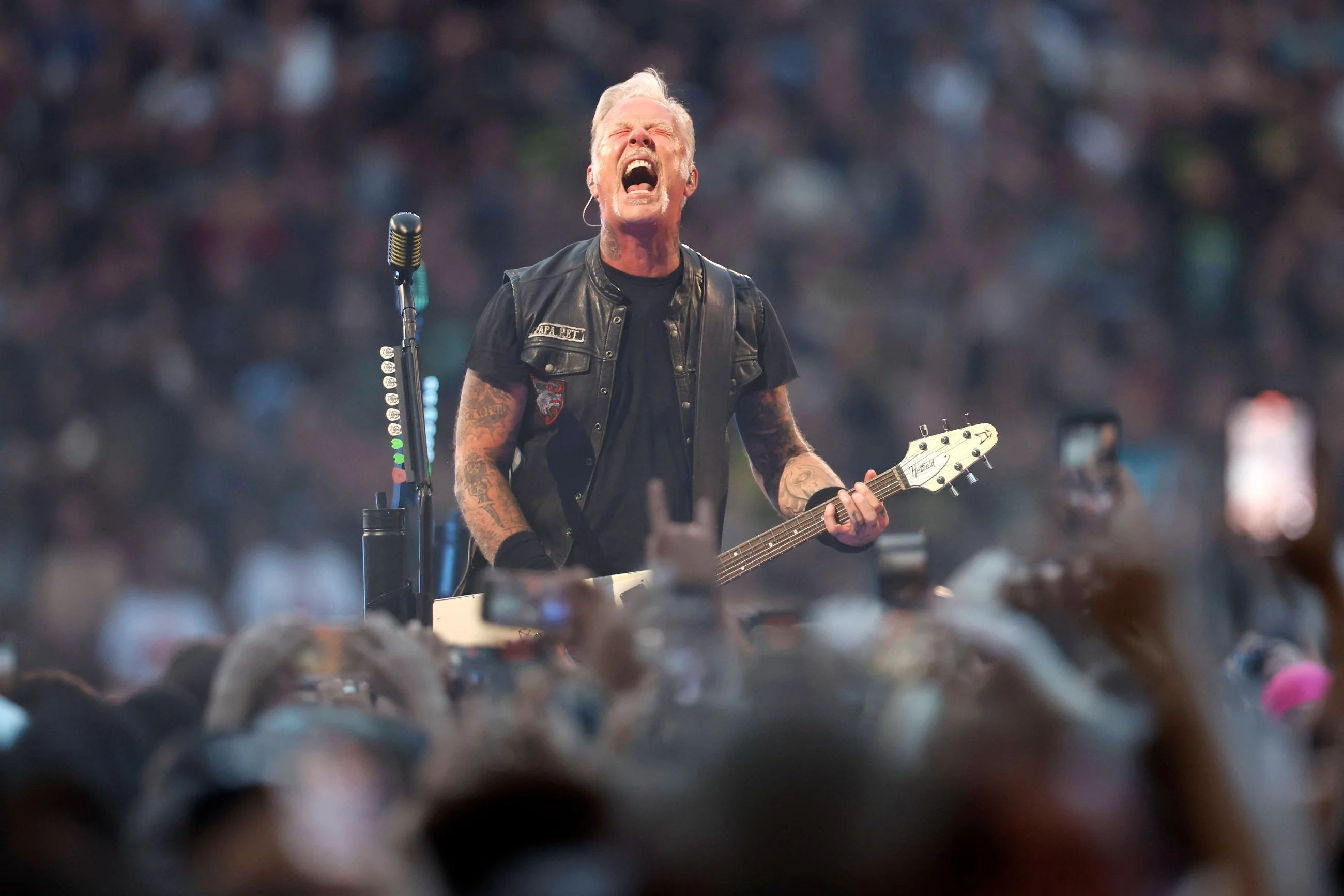 James Hetfield z zespołu Metallica