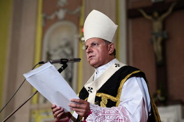 Metropolita lwowski arcybiskup Mieczysław Mokrzycki