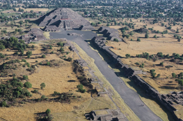 Miasto Azteków Teotihuacan