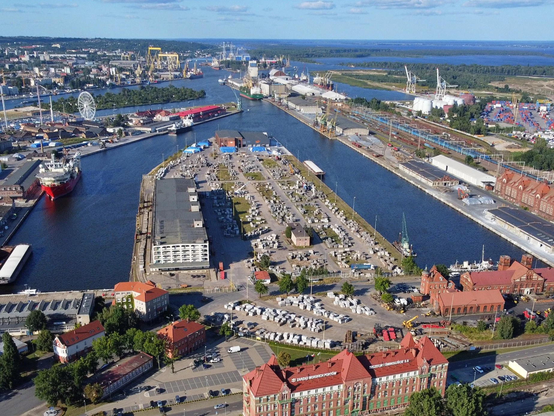 Port w Szczecinie