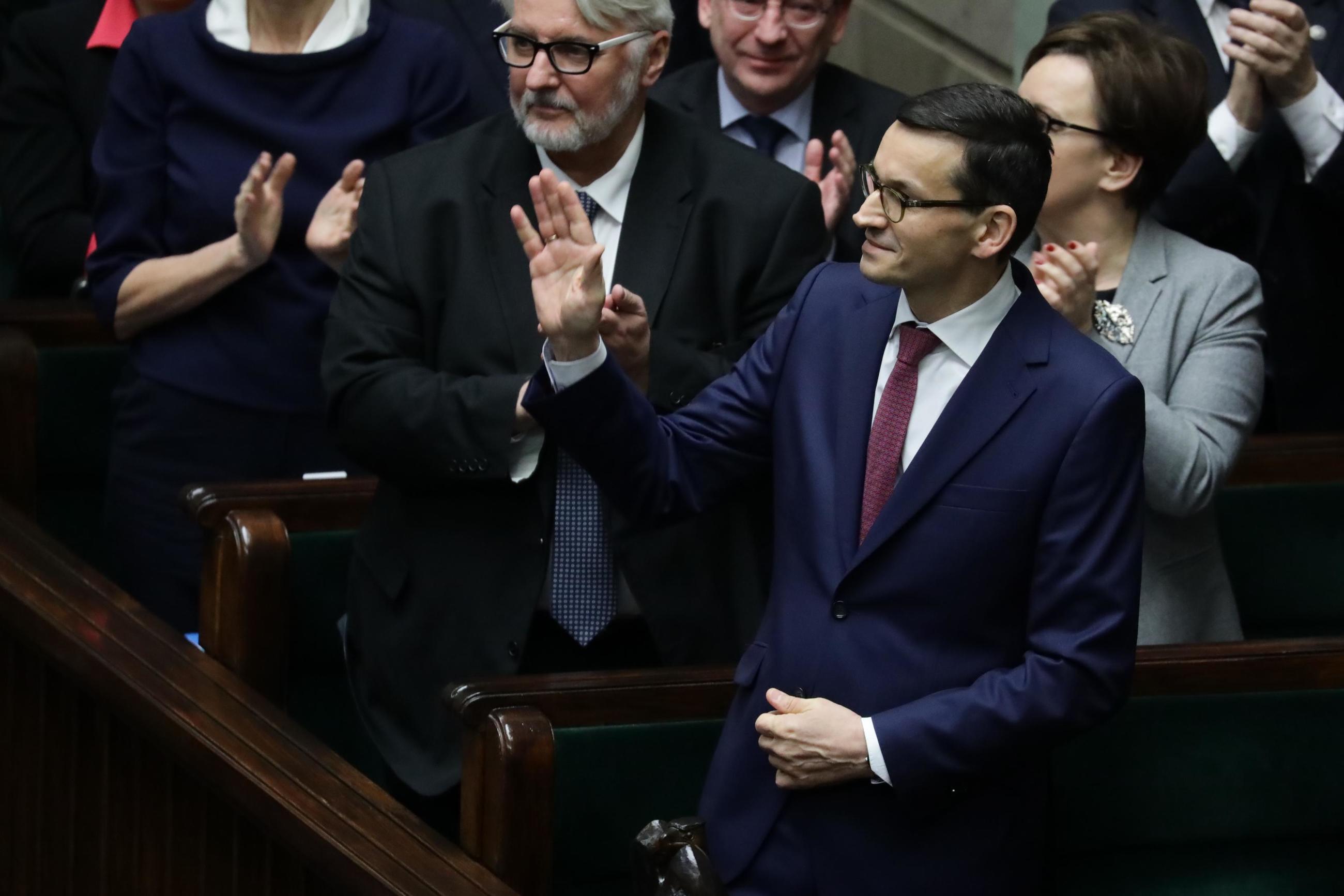 Premier Mateusz Morawiecki w Sejmie