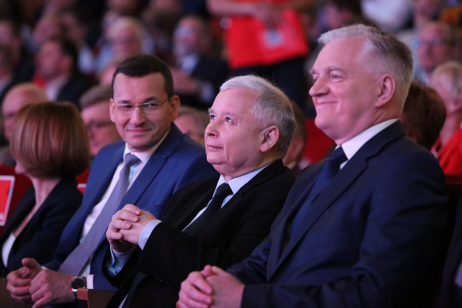 Mateusz Morawiecki, Jarosław Kaczyński i Jarosław Gowin