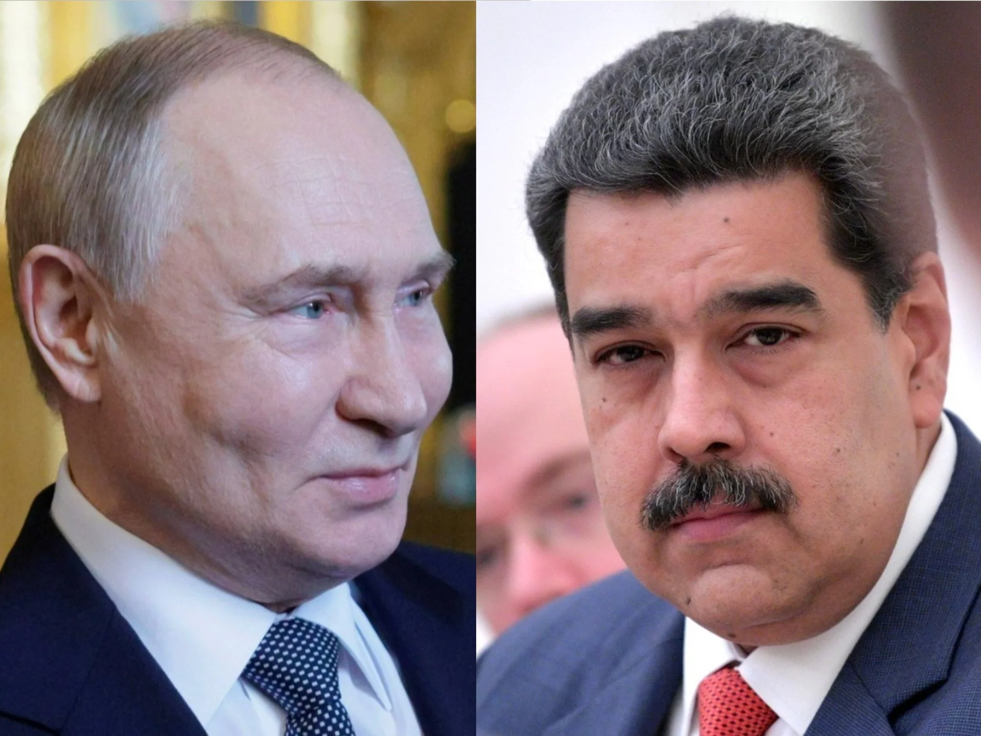 Władimir Putin i Nicolás Maduro