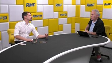 Michał Kołodziejczak (KO) i Robert Mazurek (RMF FM)