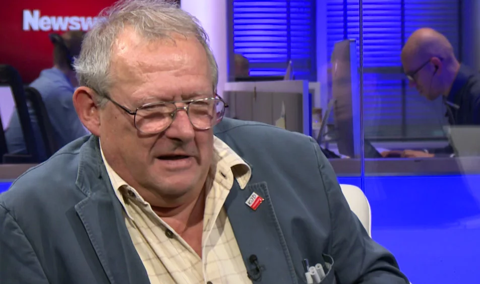 Adam Michnik, red. nacz. Gazety Wyborczej
