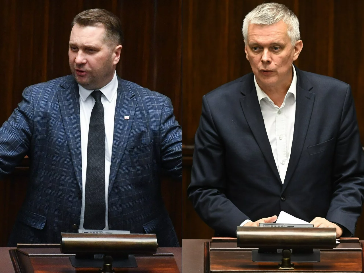 Przemysław Czarnek (PiS), Tomasz Siemoniak (KO)