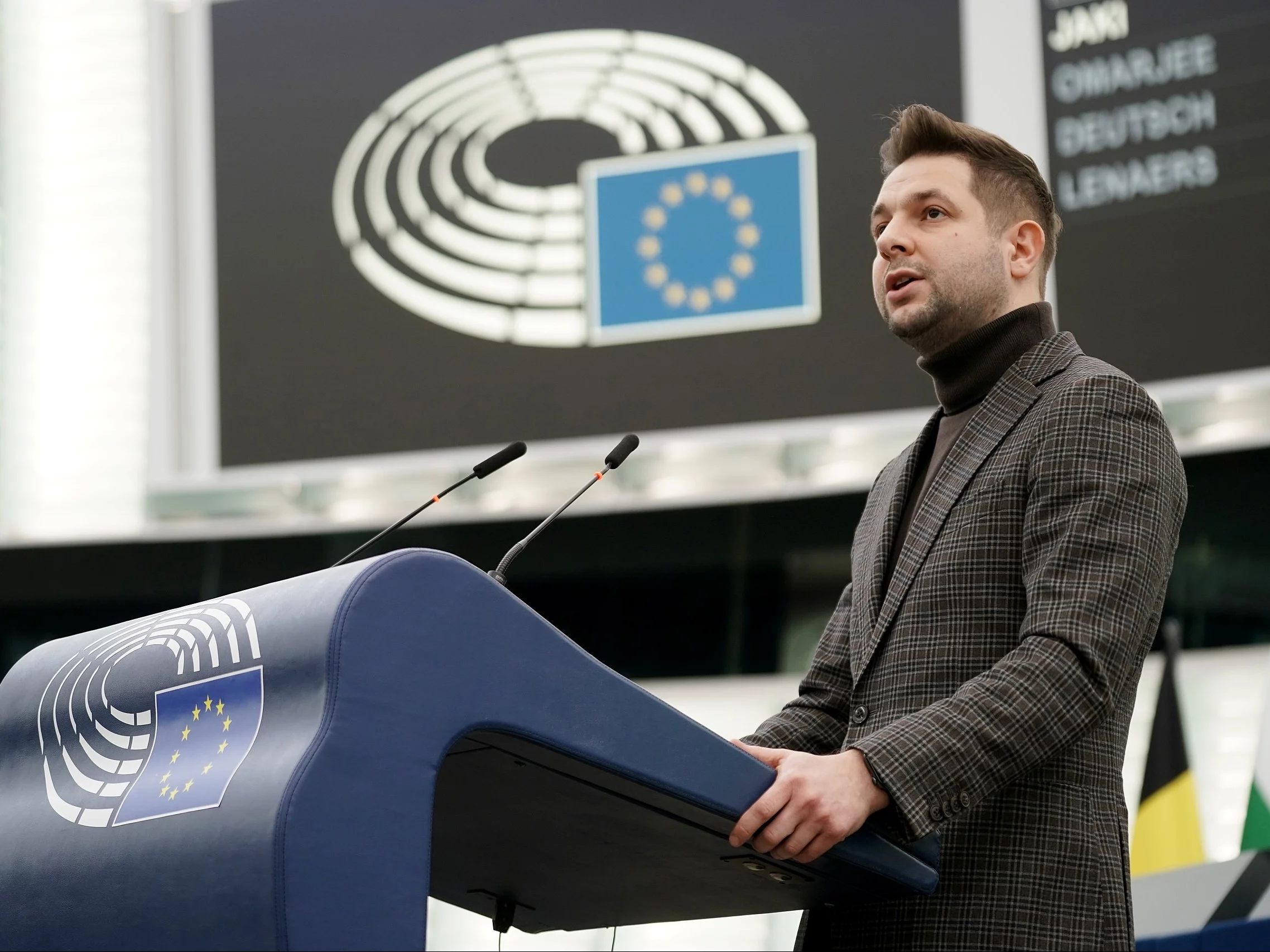 "Na Polskę nakładaliście sankcje, dziś Niemcy robią to samo i nic". Mocne wystąpienie Jakiego w PE