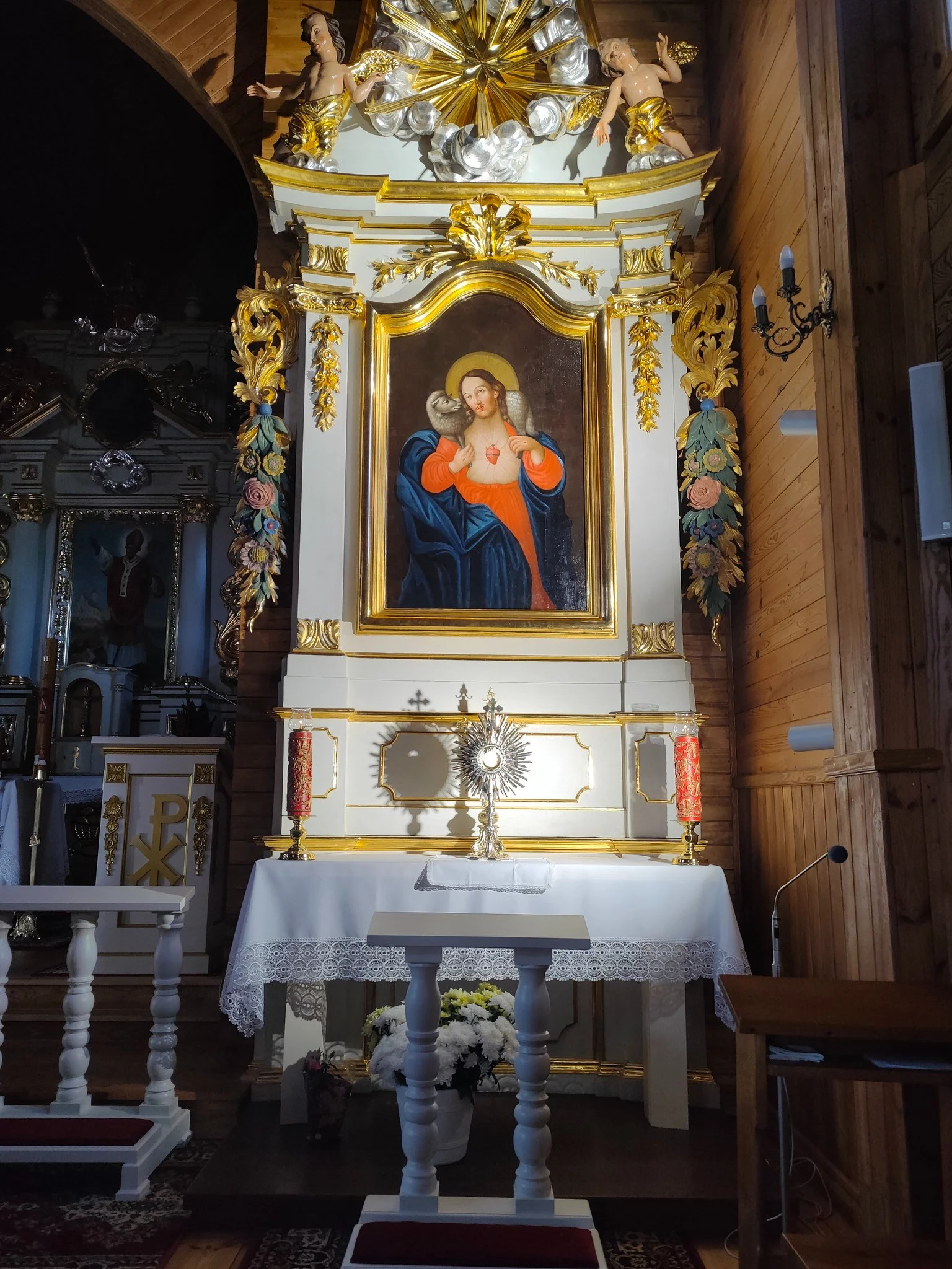 Słynący łaskami obraz Najświętszego Serca Pana Jezusa w Milejczycach (parafia św. Stanisława w Milejczycach)