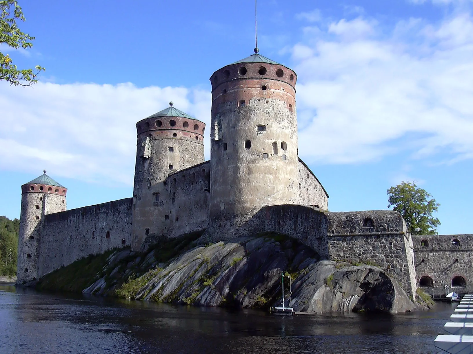 Zamek św. Olafa w Savonlinnie, Finlandia