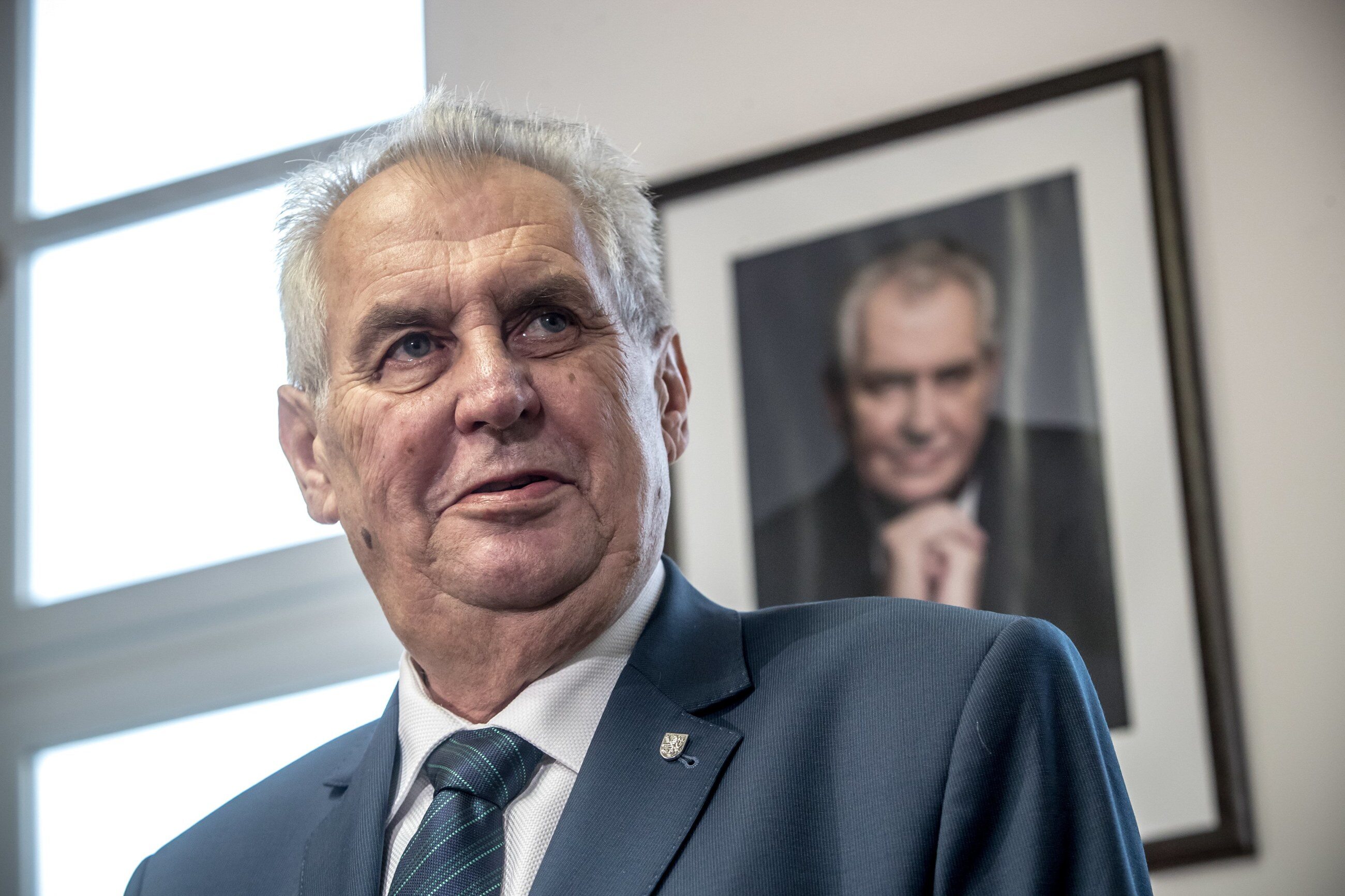 Prezident Miloš Zeman nemůže pracovat