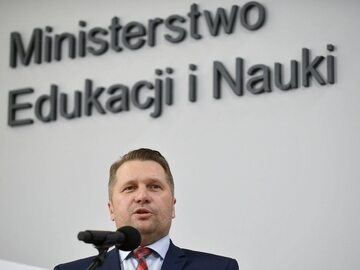 Minister edukacji i nauki prof. Przemysław Czarnek