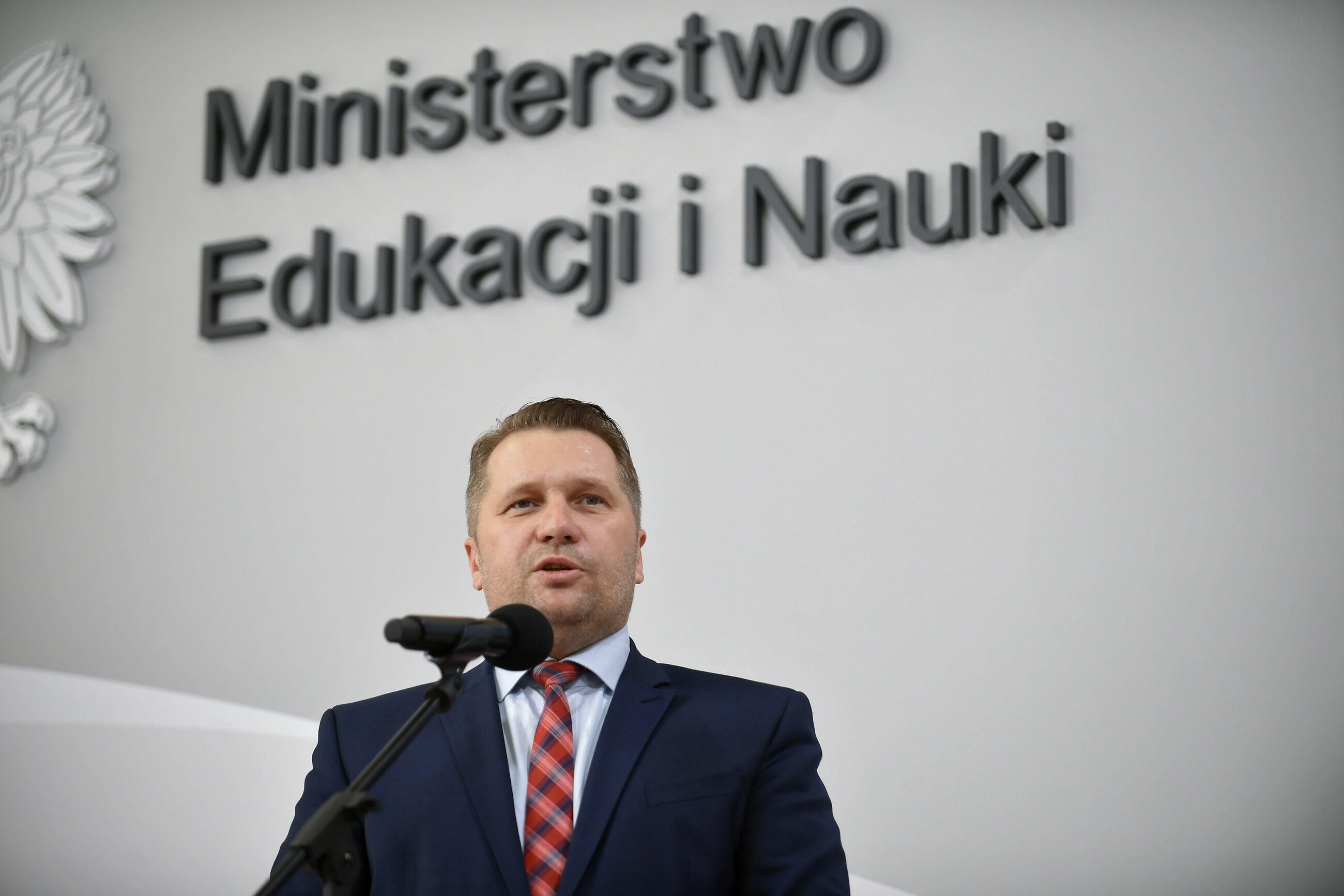 Minister edukacji i nauki prof. Przemysław Czarnek