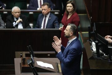 Minister obrony narodowej Władysław Kosiniak-Kamysz przemawia w Sejmie