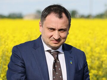 Minister polityki rolnej i żywności Ukrainy Mykoła Solski