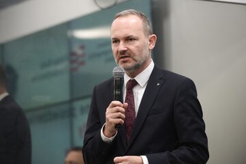 Minister rozwoju i technologii Krzysztof Hetman