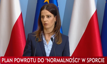 Minister sportu Danuta Dmowska-Andrzejuk
