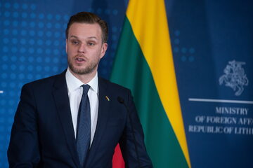 Minister spraw zagranicznych Litwy Gabrielius Landsbergis