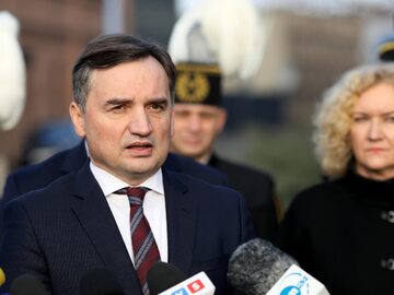 Minister sprawiedliwości, prokurator generalny i prezes Solidarnej Polski Zbigniew Ziobro