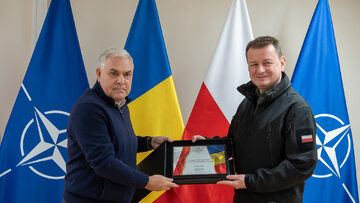 Ministrowie obrony Rumunii i Polski