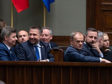 Ministrowie rządu Donalda Tuska w Sejmie