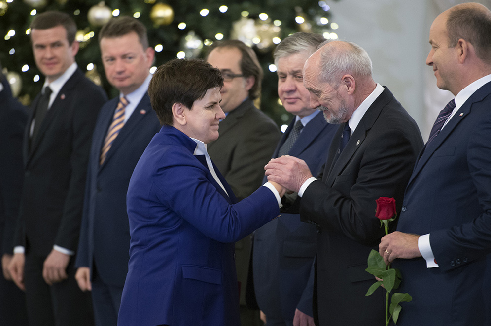 Beata Szydło i Antoni Macierewicz