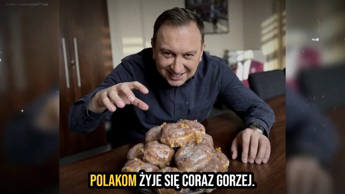 Nowy spot PiS na tłusty czwartek