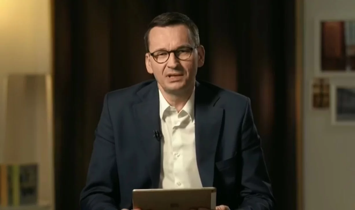 Premier Morawiecki podczas Q&A na Facebooku
