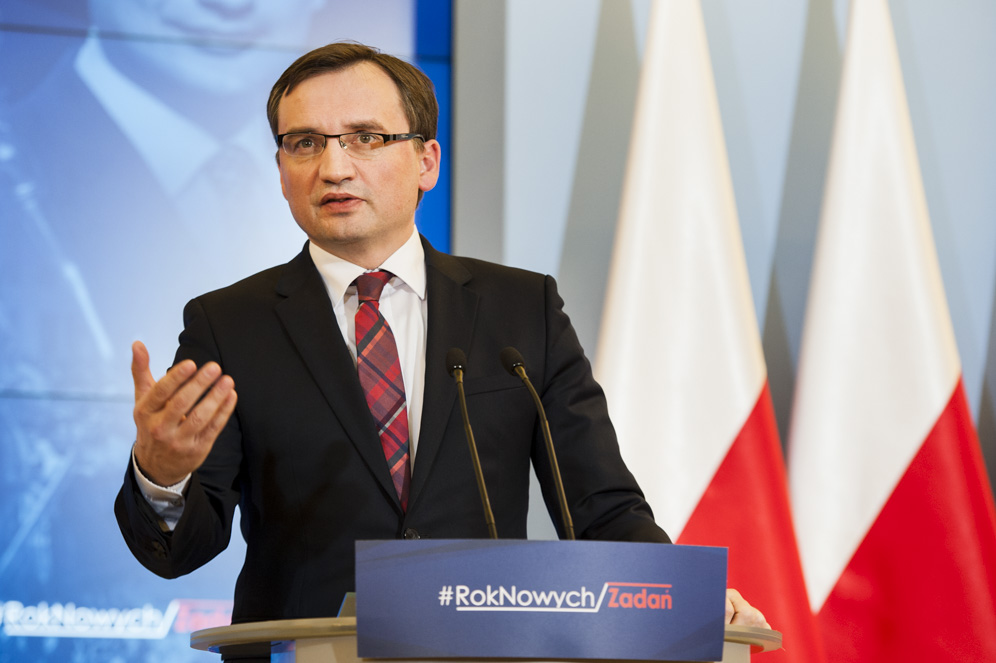 Zbigniew Ziobro, minister sprawiedliwości