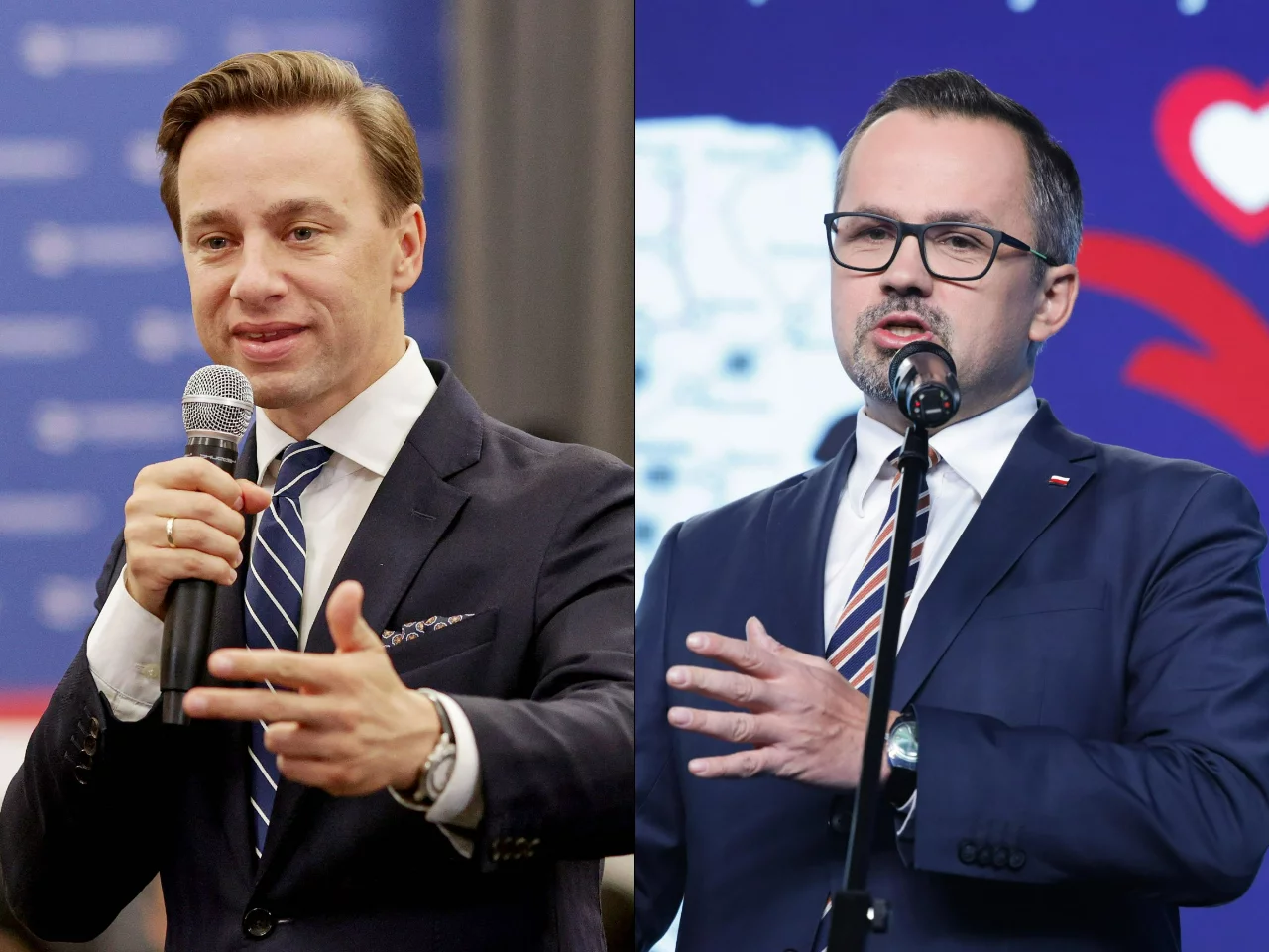 Krzysztof Bosak i Marcin Horała