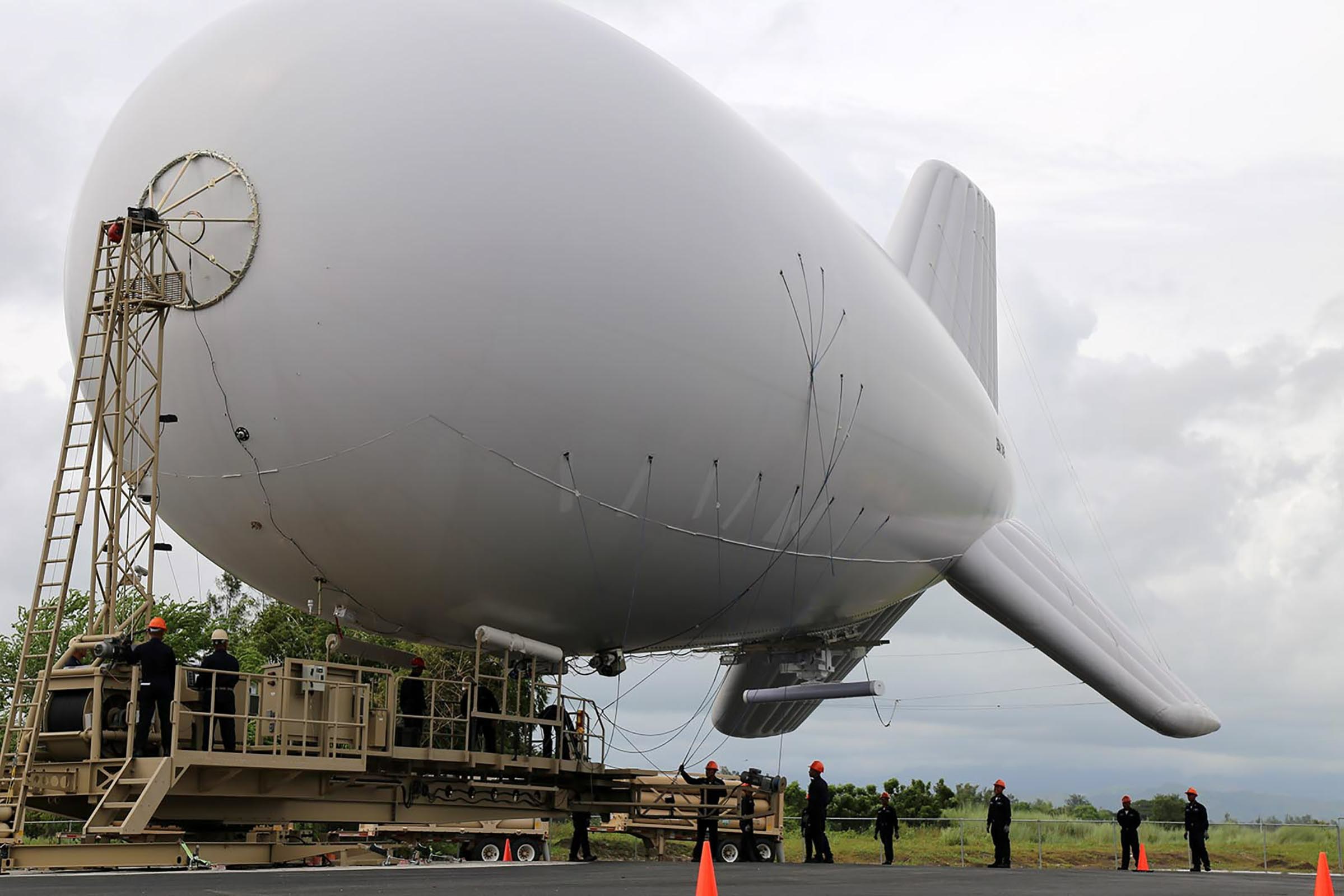 Aerostat, zdjęcie ilustracyjne