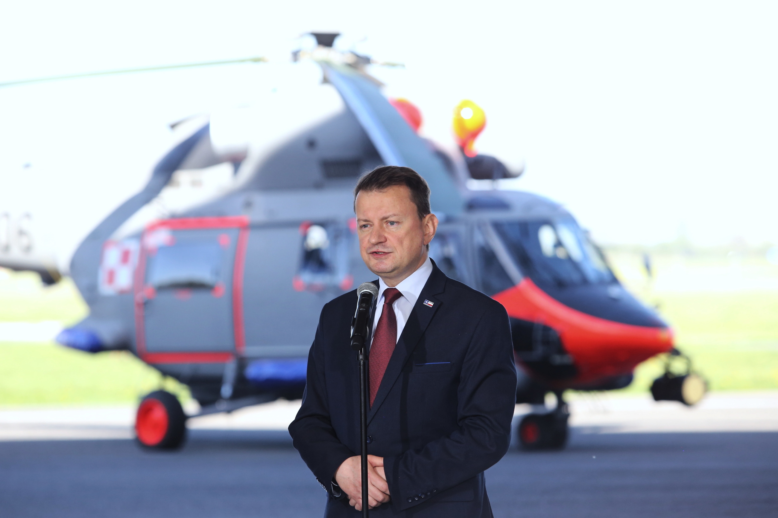 Uroczystość podpisania umowy na dostawę czterech śmigłowców AW101 dla Marynarki Wojennej