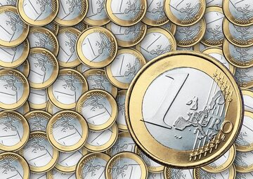 Moneta euro. Zdj. ilustracyjne