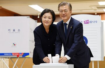 Moon Jae-in, zwycięzca wyborów prezydenckich w Korei Południowej