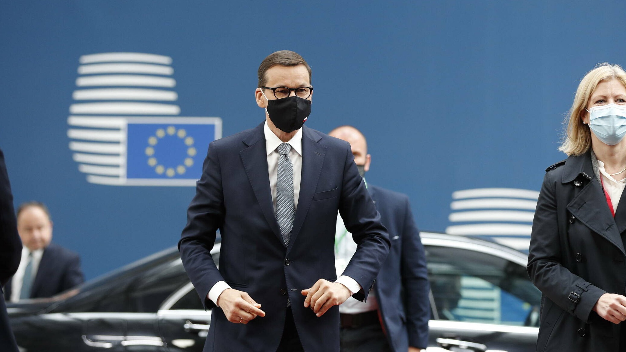 Premier Mateusz Morawiecki na szczycie UE w Brukseli