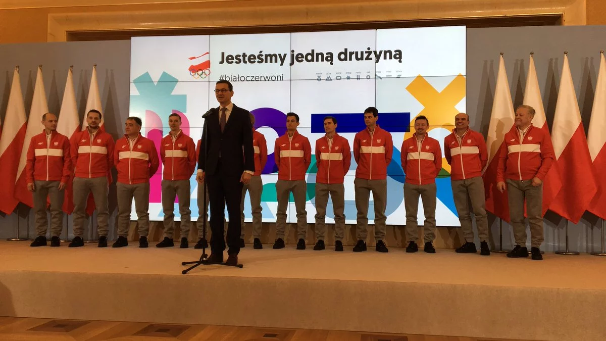 Wręczenie nominacji olimpijskich sportowcom z udziałem premiera