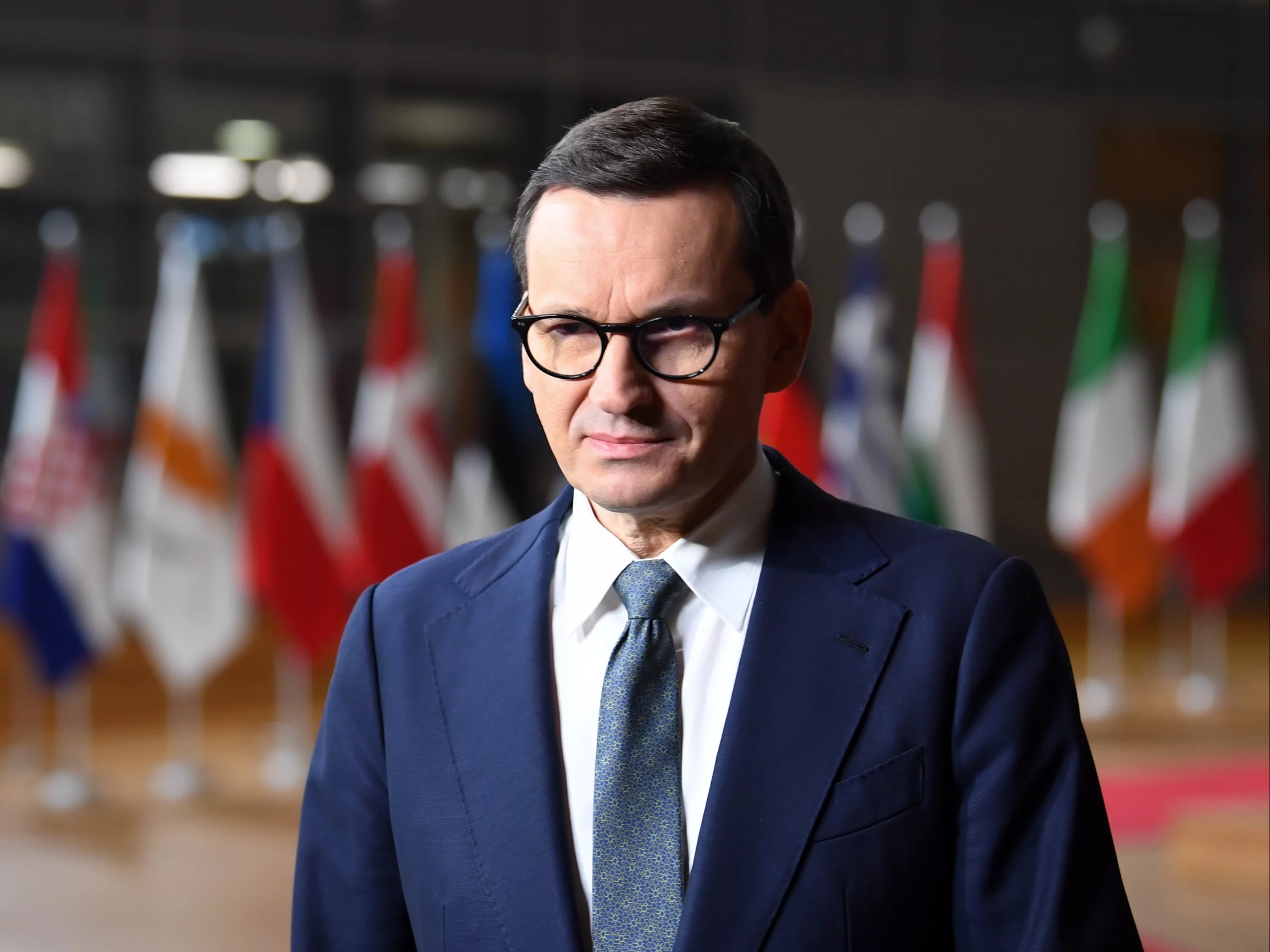 Mateusz Morawiecki w Brukseli