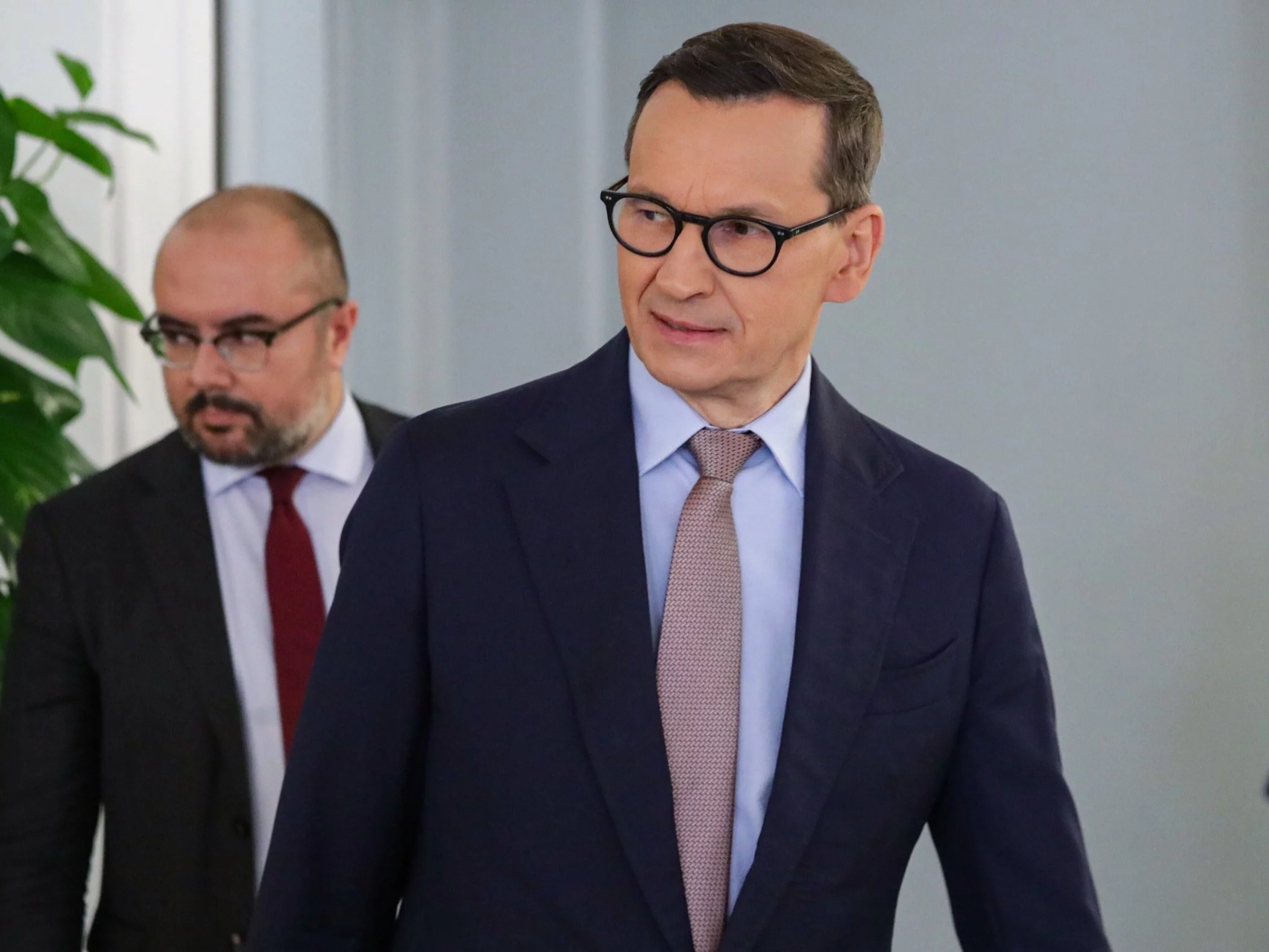Mateusz Morawiecki oraz Paweł Jabłoński (PiS)