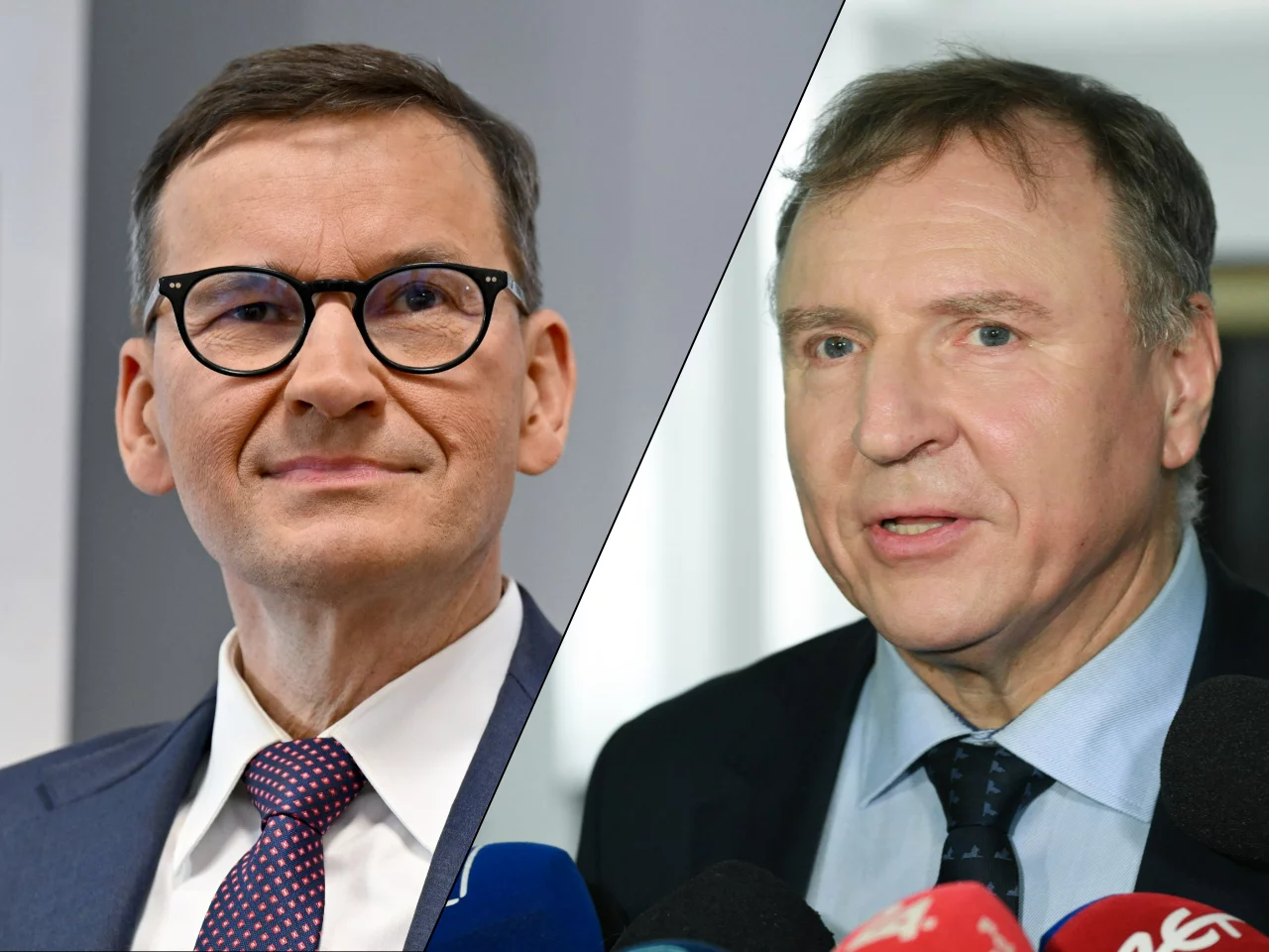 Mateusz Morawiecki i Jacek Kurski