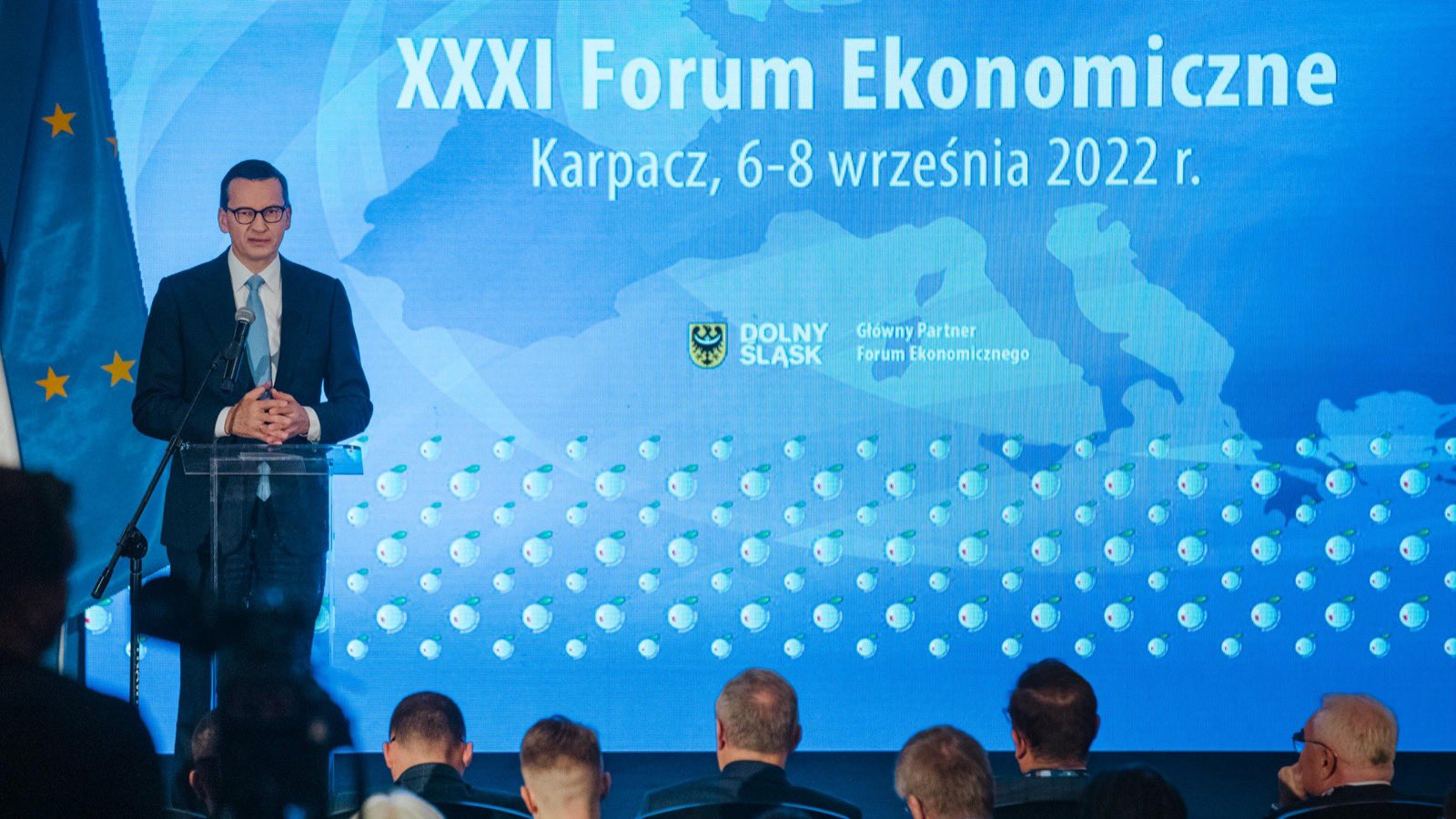 Premier Mateusz Morawiecki na Forum Ekonomicznym 2022 w Karpaczu